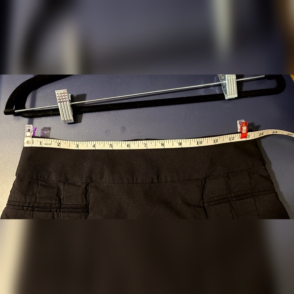 Black pleated mini skirt - Picture 5 of 7